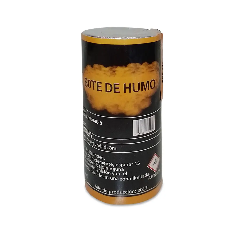 Bote de Humo Color Naranja